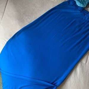 LILLY Star Royal Blue Maxi Skirt
